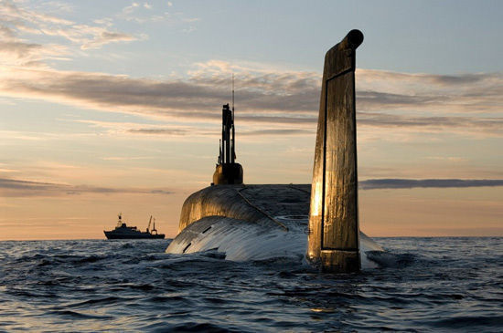俄拟建造5艘北风级核潜艇 或花费1300亿卢布