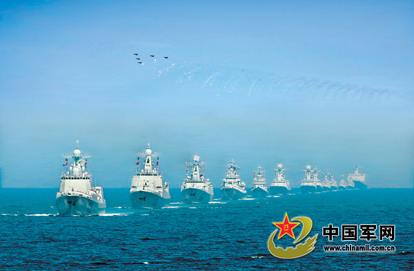 中国海军司令吴胜利:军事斗争准备到关键时期(组图)