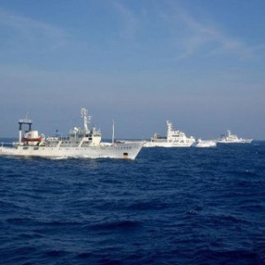 中国渔政突破钓鱼岛12海里 对日本发起挑战(图)