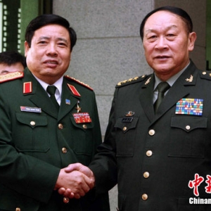 越南防长：铭记中国在越争取独立时给予援助(图)