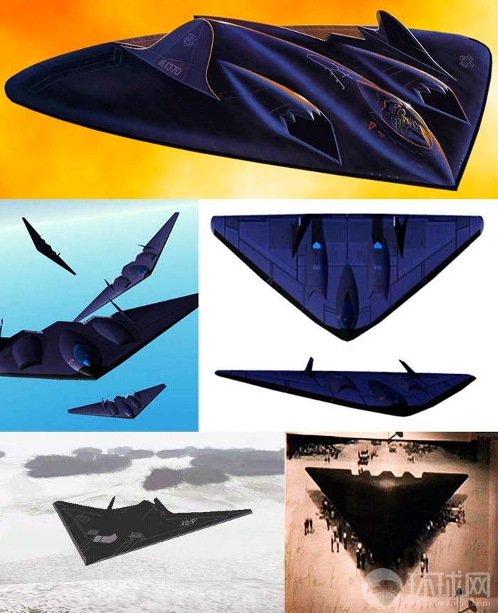 美国空军的顶级机密：冰山一角的三角形