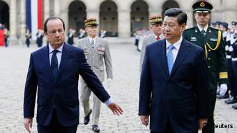 Frankreich China Pr?sident Xi Jinping bei Francois Hollande in Paris 