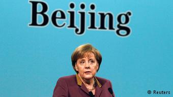 Deutschland Merkel Peking China 