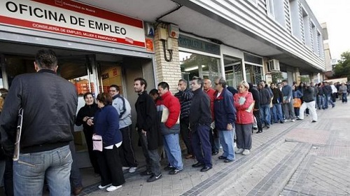 2014年西班牙失业人口减少25万,16年来降幅最