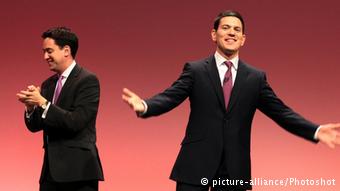 Ed und David Miliband Labour Party 