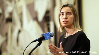 EU-Au?enbeauftragte Federica Mogherini bei den UN in New York