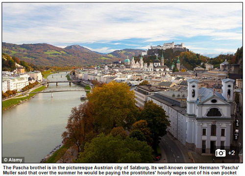 奥地利妓院提供免费嫖娼 顾客排长队 - 大千杂