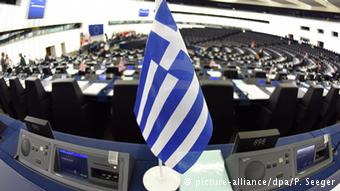 Stra?burg EU Parlament Griechenland Krise 
