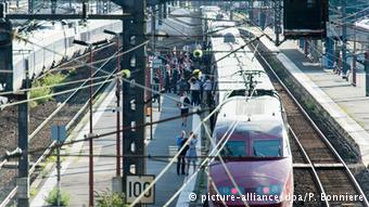 Frankreich, Mann schie?t im Zug von Paris nach Amsterdam