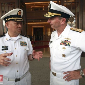 海军司令：如美一意孤行 中国将采取一切必要措施