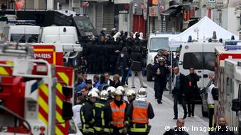 Frankreich Schie?erei bei Polizeiaktion in Saint-Denis Paris