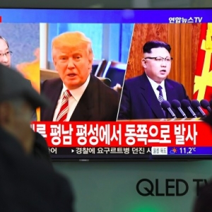 美韩史上最大演习登场 朝鲜警告恐掀核战(图)