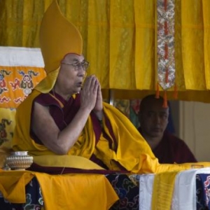 VOA：达赖喇嘛重要活动惨被赶出新德里(图)