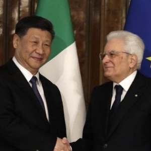 习近平主席与意大利总统在奎里纳尔宫会晤