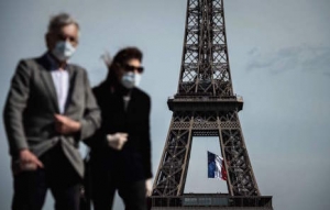 法国新冠日增超过3000例 巴黎、马赛的病毒活跃