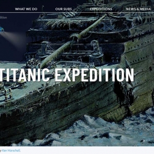 一艘载有5名乘客前往参观泰坦尼克号遗骸的潜艇在大西洋失踪 ... ...
